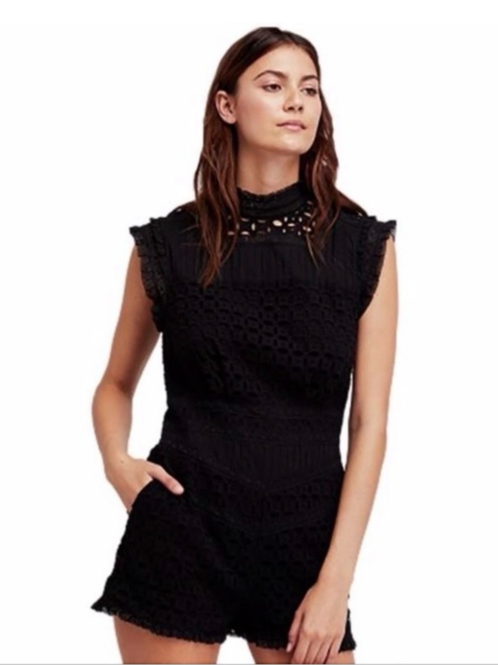 NWOT FREE PEOPLE ROMPER - Picture 1 of 10